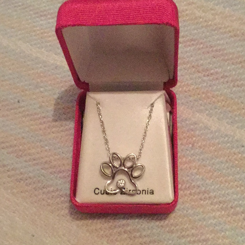 Paw Print Necklace